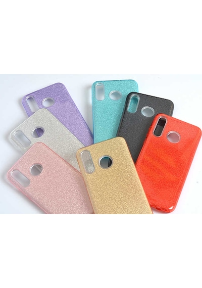 Huawei P30 Lite Kilif Simli Parlak Shining Kapak 370220209