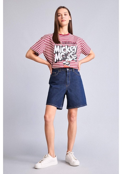 Defacto Dısney Mıckey & Mınnıe Oversıze Tişört H6816ax26smbr285 Bordo-br285 Defacto Dısney Mıckey & Mınnıe Oversıze Tişört H6816ax26smbr285 Bordo-br285