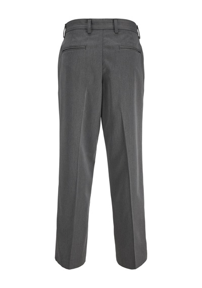 Jack & Jones Erkek Wide Leg Düsük Bel Chino Pantolon - Bill - 12293368 Dark Grey Melange