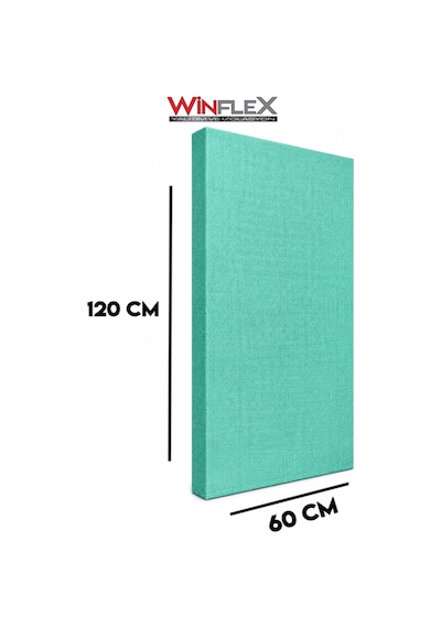 Winflex 60x120 Cm Akustik Kumaş Panel Su Yeşil
