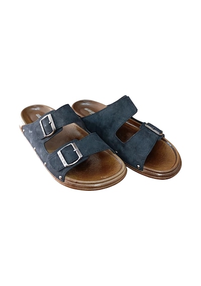 Esem 3769-0001 Erkek Tokalı Yazlık Comfort Terlik Siyah Siyah