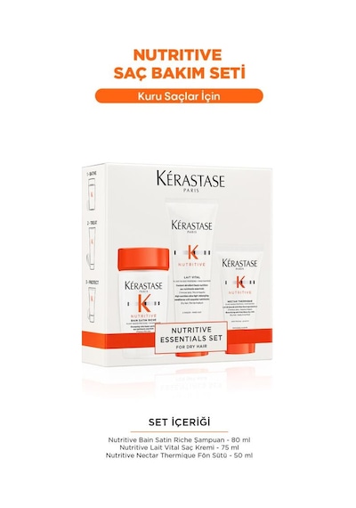 Kerastase Nutritive Essentials Set Dry Hair 80 Ml Kuru