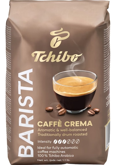 Tchibo Barista Caffe Crema Çekirdek Kahve 500g Çekirdek Kahve