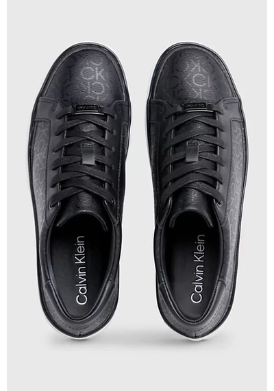 Calvin Klein Kadın Logolu Sneaker Siyah