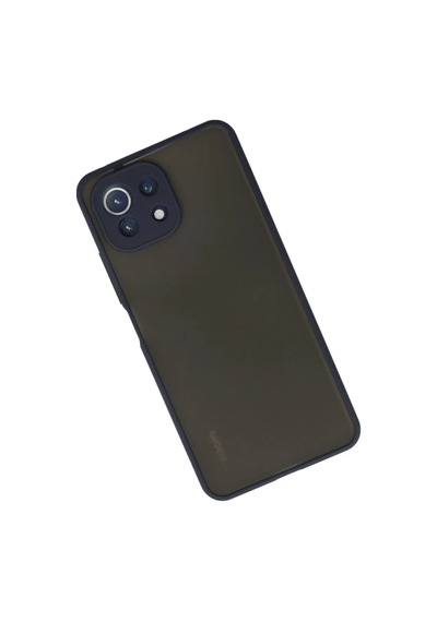 Xiaomi Mi 11 Lite Kılıf Montreal Silikon Kapak - Lacivert 0.2M-Çok Renkli