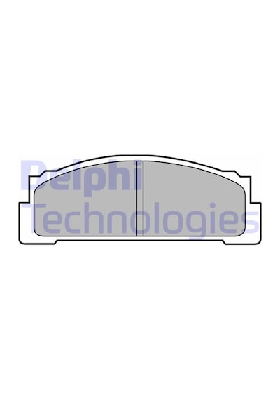 Delphı Ön Balata M131 Dkş-s-sl-slx-m124-serçe Lp30 4236412 4174992