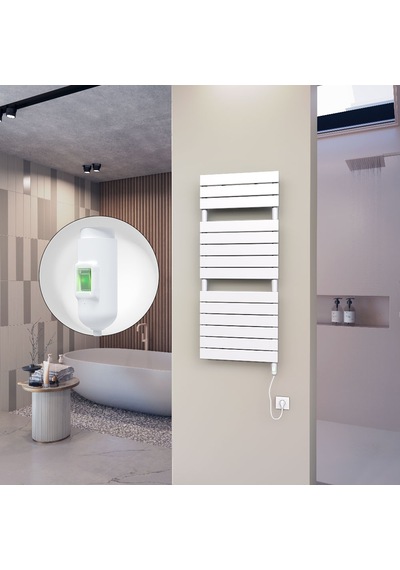 10h Elektrikli Havlupan 500 1180 Beyaz On/off Düğmeli 600 W