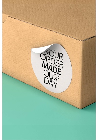 Your Order Made Our Day Sticker 3x3cm St2185 Çok Renkli