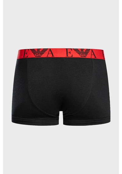 Emporio Armani Logolu 3 Pack Boxer Erkek Boxer Em000259 Af25018 Mc215 Siyah