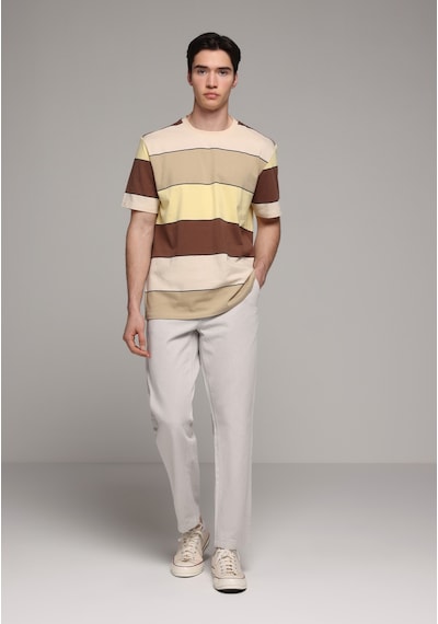 Colin's Colins Regular Fit Orta Bel Düz Paça Erkek Taş Pantolon Cl1079993 Q1.v2 Stn