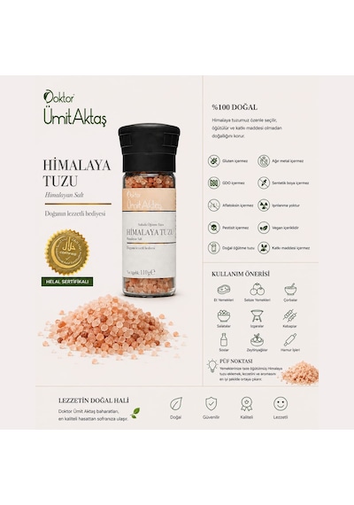 Dr. Ümit Aktaş Pembe Himalaya Tuzu