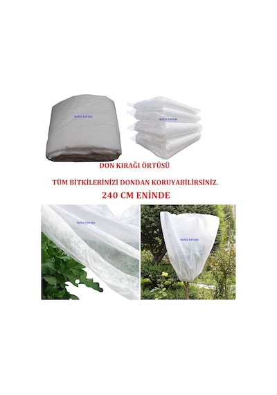 Don Kırağı Örtüsü - 240 CM x100 M - Agril - Don Örtüsü