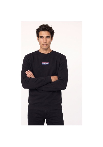 Wrangler Siyah Erkek Sweatshirt W2620152