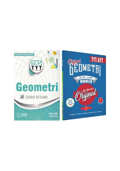 Palme Yayınları Tyt Geometri Soru Bankası Ve Orijinal Deneme Seti 2 Kitap