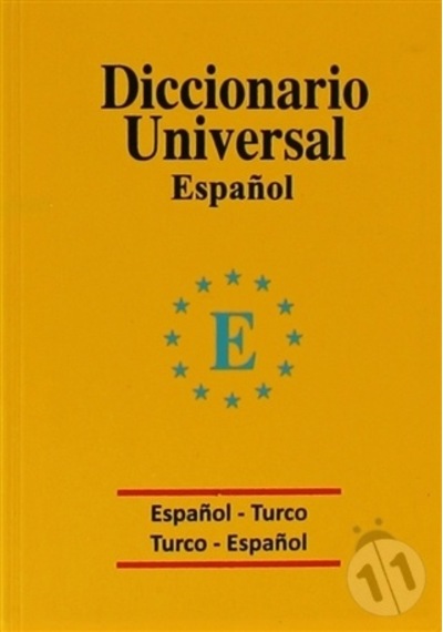 Engin Yayınları Ispanyolca Türkçe Sözlük Universal Cep Boy Sarı