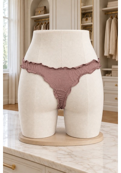 Loveria Kadın Pamuklu Renkli Fırfırlı Bikini/tanga Külot Pudra Mürdüm 2li Pudra-mürdüm Pudra-mürdüm Loveria Kadın Pamuklu Renkli Fırfırlı Bikini/tanga Külot Pudra Mürdüm 2li Pudra-mürdüm Pudra-mürdüm