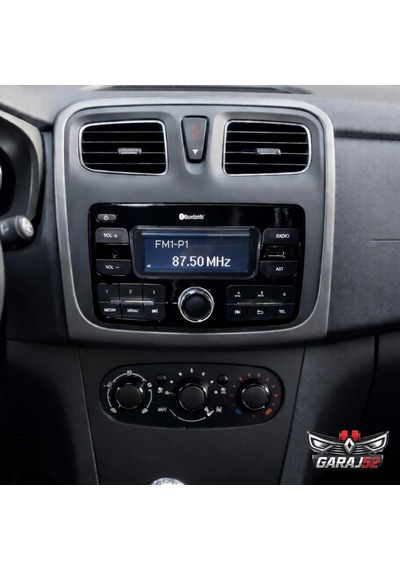 Renault Symbol Uyumlu  Radyo Teyp Cd Siz Yeni Versiyon Beyaz Ekranlı 280218771r