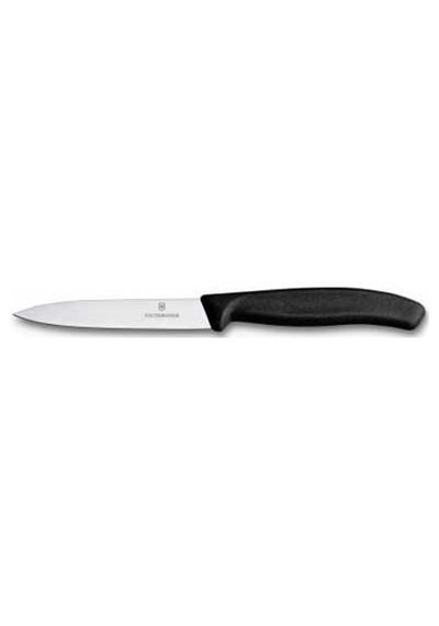 Victorinox Soyma Bıçağı 10 Cm Siyah