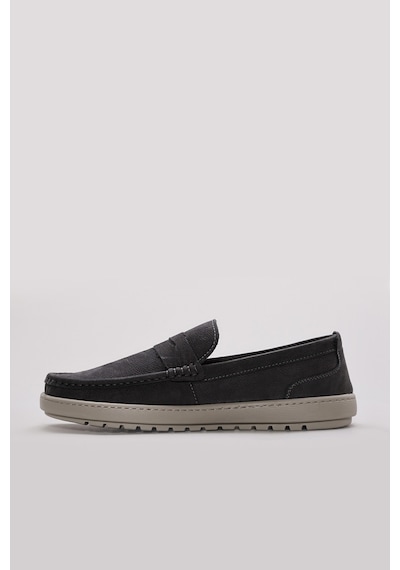 Fast Step Hakiki Deri Erkek Casual Ayakkabı 934ma130 Füme