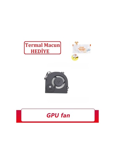 Monster Abra A5 V15.7.1, A5 V15.7.2 Notebook Cpu, İşlemci Fanı / 1 Adet
