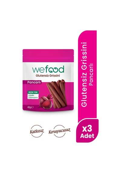 Glutensiz Grissini Pancarlı 40 G 3'lü