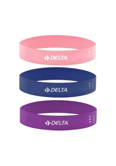 Delta Hmt931 Aerobik Bandı 3'lü Set Çok Renkli