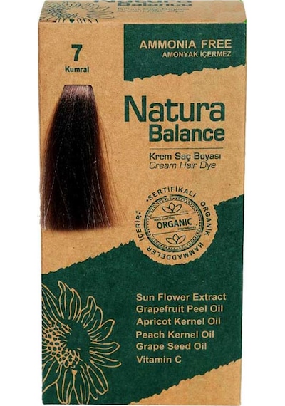 Natura Balance Saç Boyası 7 Kumral