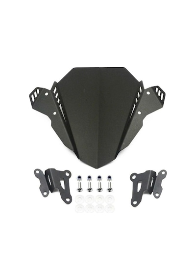 Motosiklet Alüminyum Cnc Rüzgar Siperlik Mt09-fz09 2017/20 Uyumlu Bağlantı Aparatlı Motor Rüzgarlık Çok Renkli