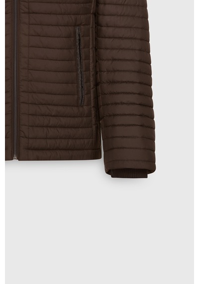 AC&Co / Altınyıldız Classics Erkek Kahverengı Standart Fit Normal Kesim Kapitone Desenli Dik Yaka Fermuarlı Yan Cep Şişme Mont Kahverengi AC&Co / Altınyıldız Classics Erkek Kahverengı Standart Fit Normal Kesim Kapitone Desenli Dik Yaka Fermuarlı Yan Cep Şişme Mont Kahverengi
