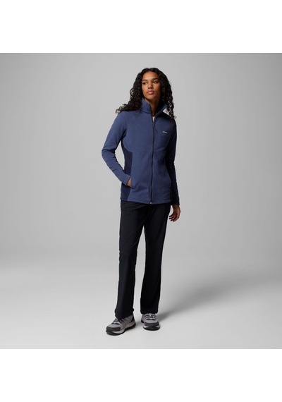 Columbia Basin Trail Iıı Tam Fermuarlı Kadın Polar Üst Xk0841 Lacivert