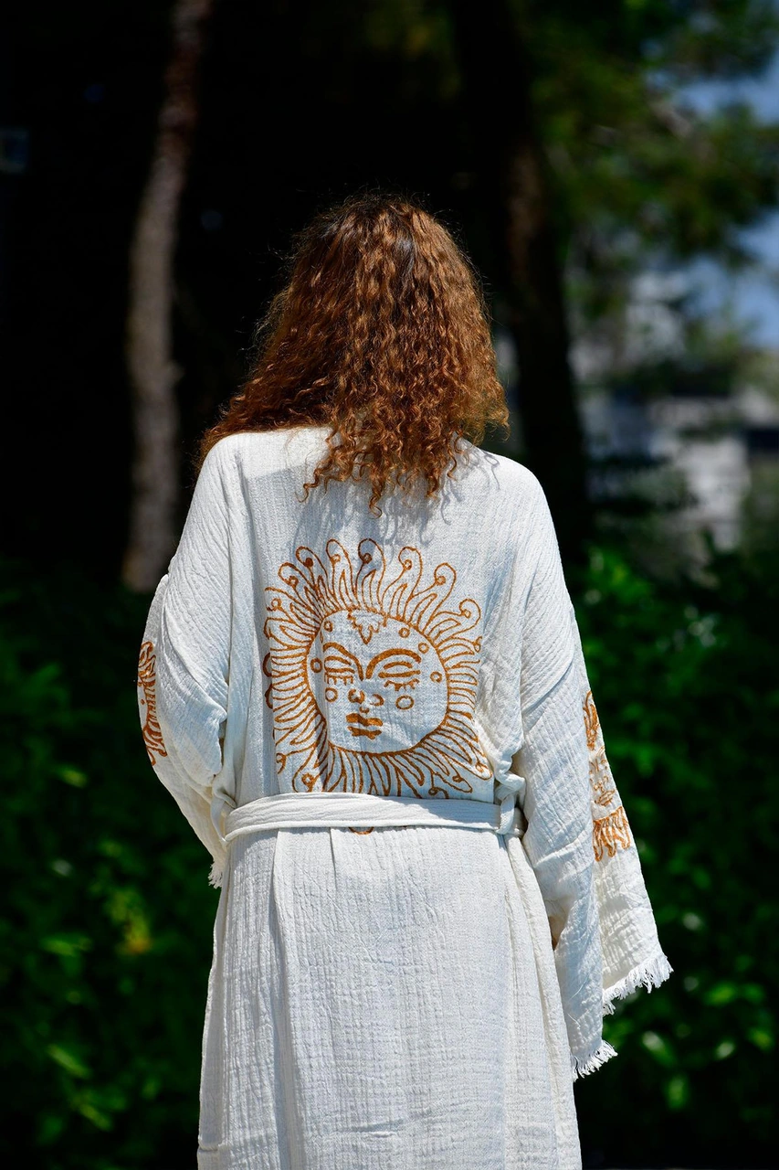 Brandsmithshop Solar Bloom Kimono Çok Renkli