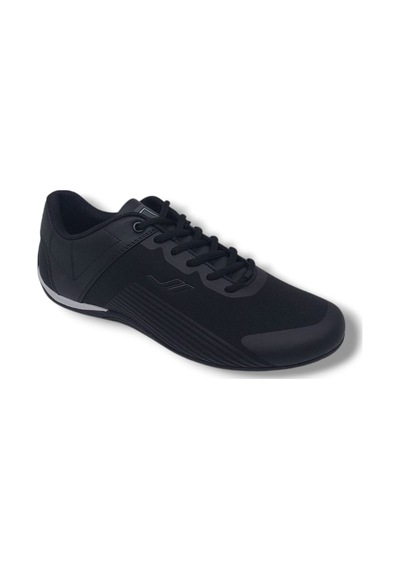 Lescon Chrome Erkek Siyah Sneaker Ayakkabı Siyah