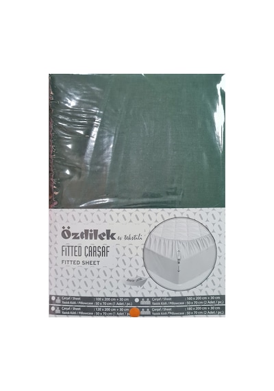 Özdilek Fıtted Yastıklı Çarşaf 180x200+30 Zümrüt
