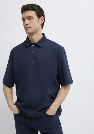 Mavi - Lacivert Polo Tişört 0613344-86623