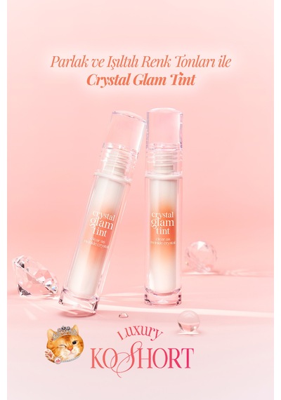 Clıo Crystal Glam Tint 13 Koshort Pearl Coral 13
