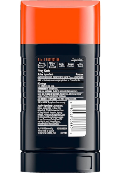 Right Guard Xtreme Defense Arctic Refresh Antiperspirant Stick Deodorant 73.7gr
