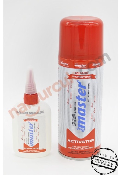 Master 2K Aktivatörlü Hızlı Yapıştırıcı 400 Ml