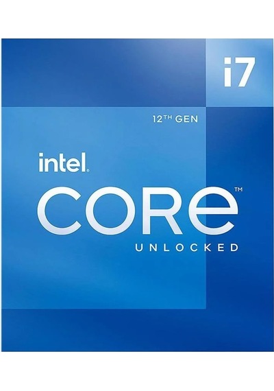 INTEL CORE i7 12700KF 20MB 12çekirdekli VGA   OK 1700p 125w Kutul