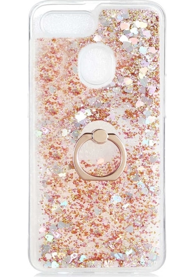 Oppo A5S Kılıf Milce Sulu Yüzüklü Silikon Arka Kapak  (510538231)