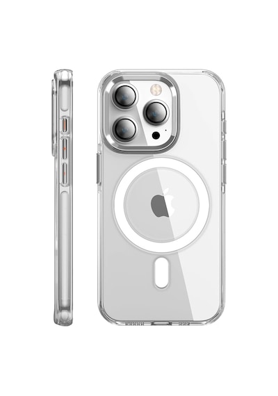 Joko Apple İphone 15 Pro Max Kılıf Crystal Magsafe Kapak - Şeffaf 0.2M-Çok Renkli