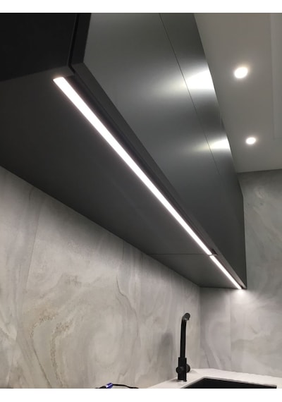 Diyez Mutfak Tezgah Altı Led Lineer Aydınlatma 50cm Beyaz Işık