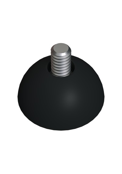 Cateksss M8 Bingo Ayak Vida Uzunluğu: 20 Mm Siyah - 6 Lı Paket