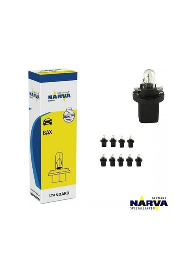 Narva 12 V 1.2W Dipsiz Soketli Ampul Ampül 10 Adet 17035