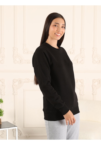 Siyah Unisex Sweatshirt Siyah