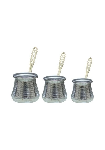 Tombik Cezve Alüminyum 3'lü Set