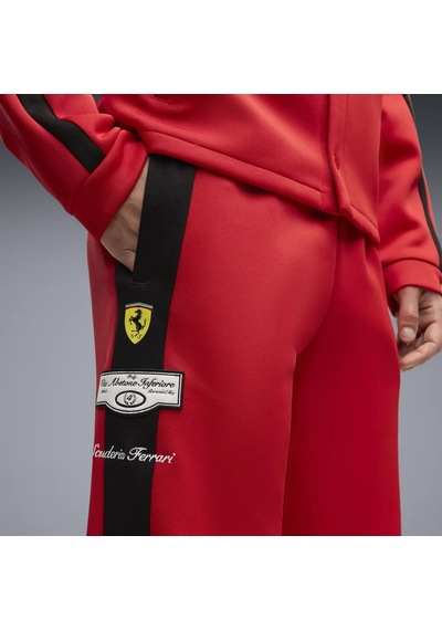 Puma Ferrari T7 Track Pant Kırmızı Erkek Eşofman Altı