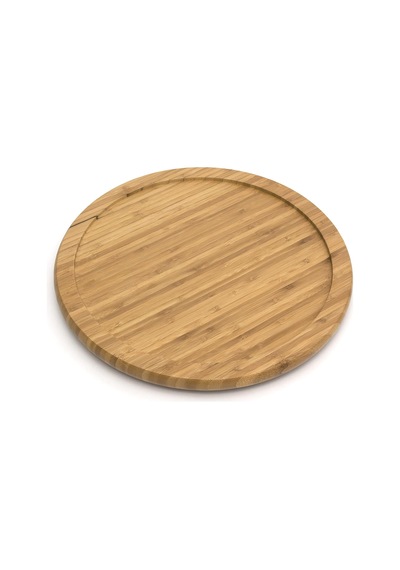 International 8301 Bambu Ahşap 25,4 Cm Mutfak Döner Tablası Açık Ahşap