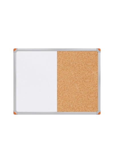Çift Fonksiyonlu Alüminyum Çerçeve Mantar Pano Ve Yazı Tahtası 60x90 Cm