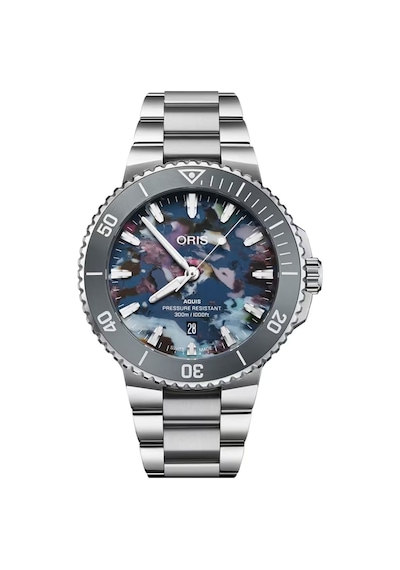Oris Aquis Date Upcycle 01 733 7789 4150-07 8 23 04peb Çok Renkli
