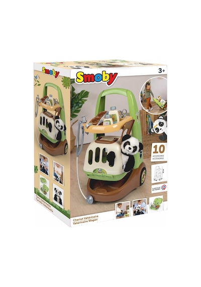 Smoby Veteriner İlk Yardım Arabası Ve Panda
